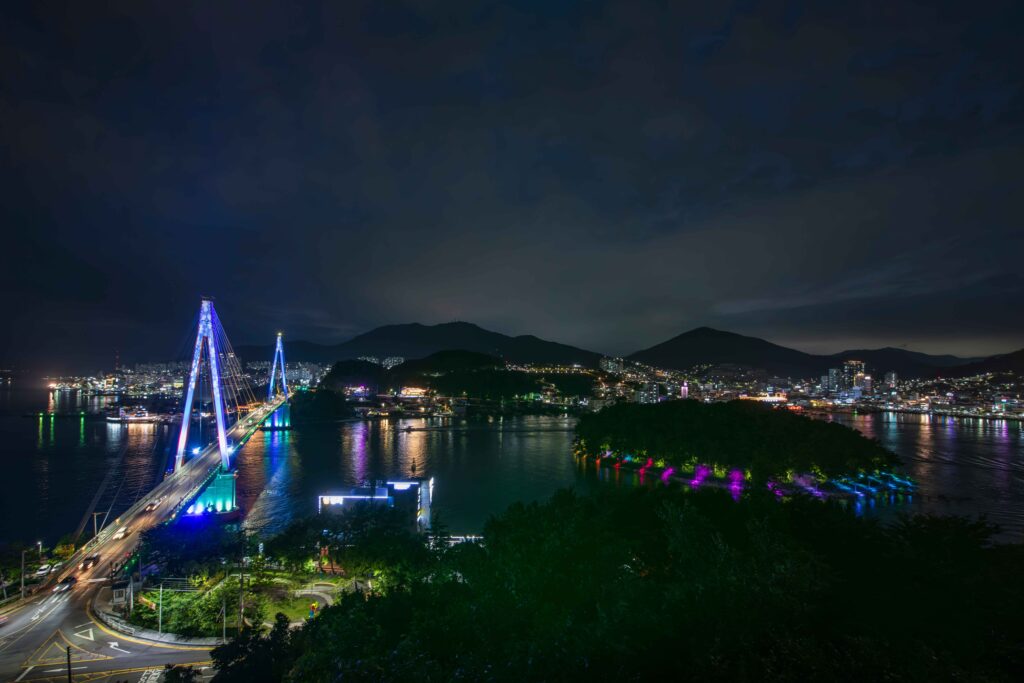 여수 밤바다 야경 6월 여행