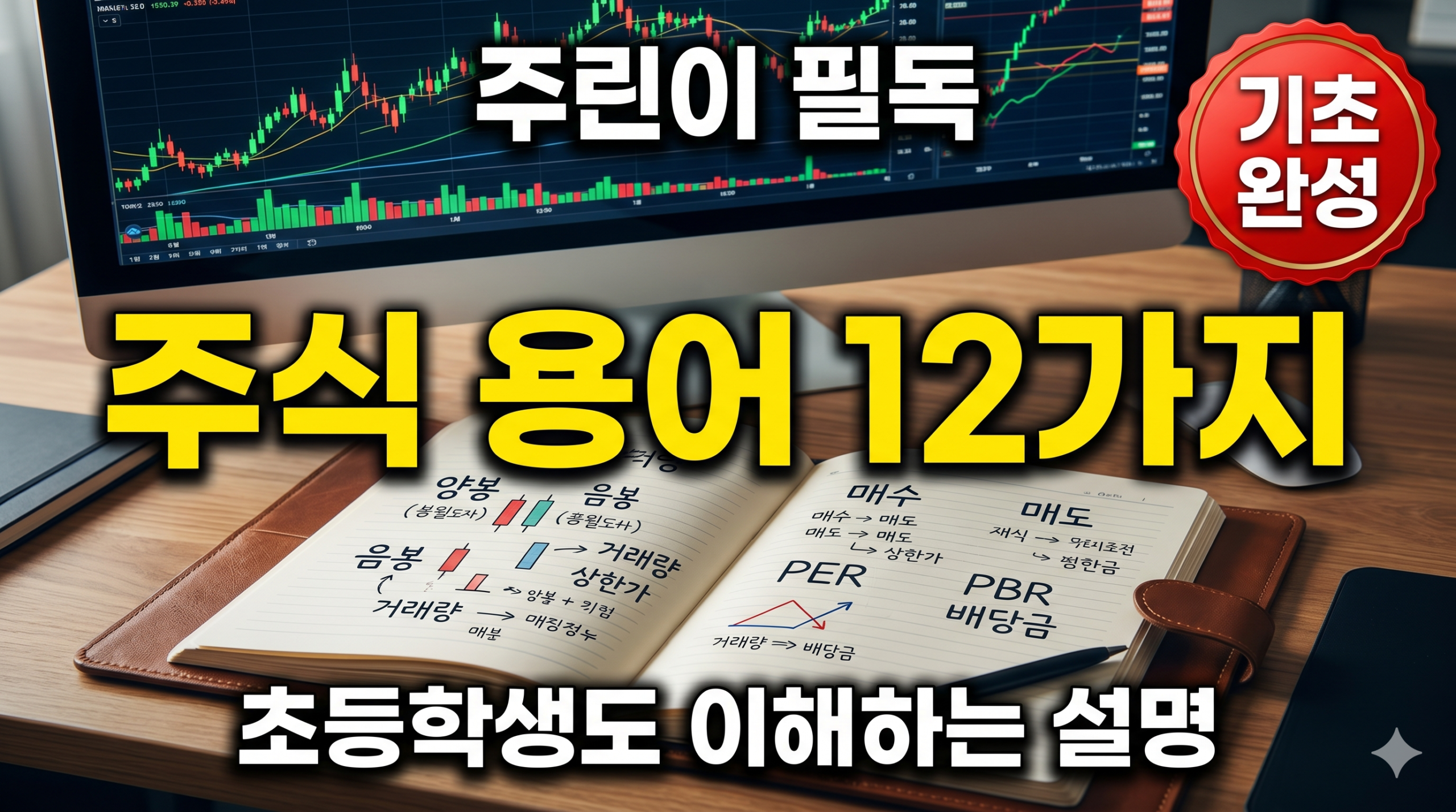 주식 초보 필수 용어 정리 썸네일